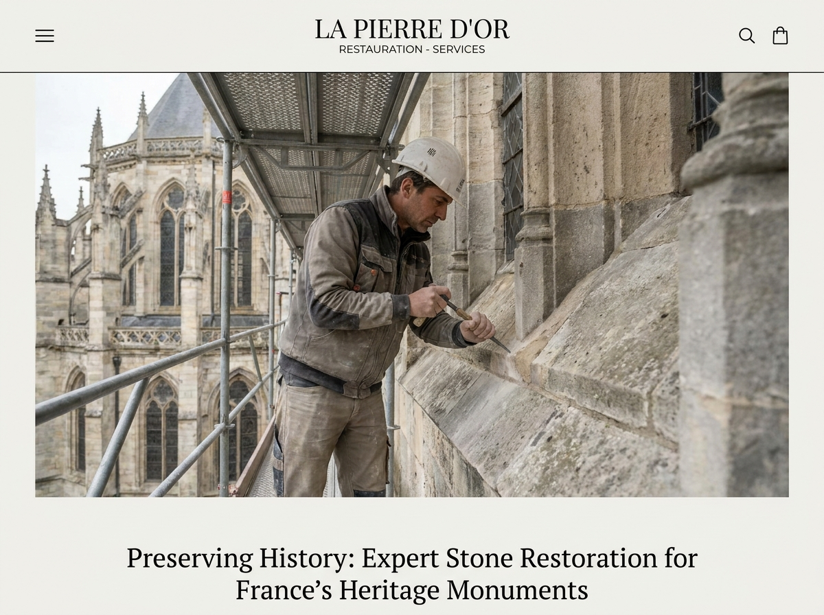 Restauration de monuments